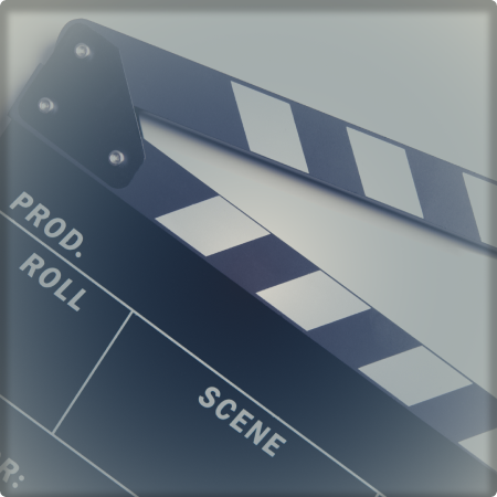 Image of a movie clapboard